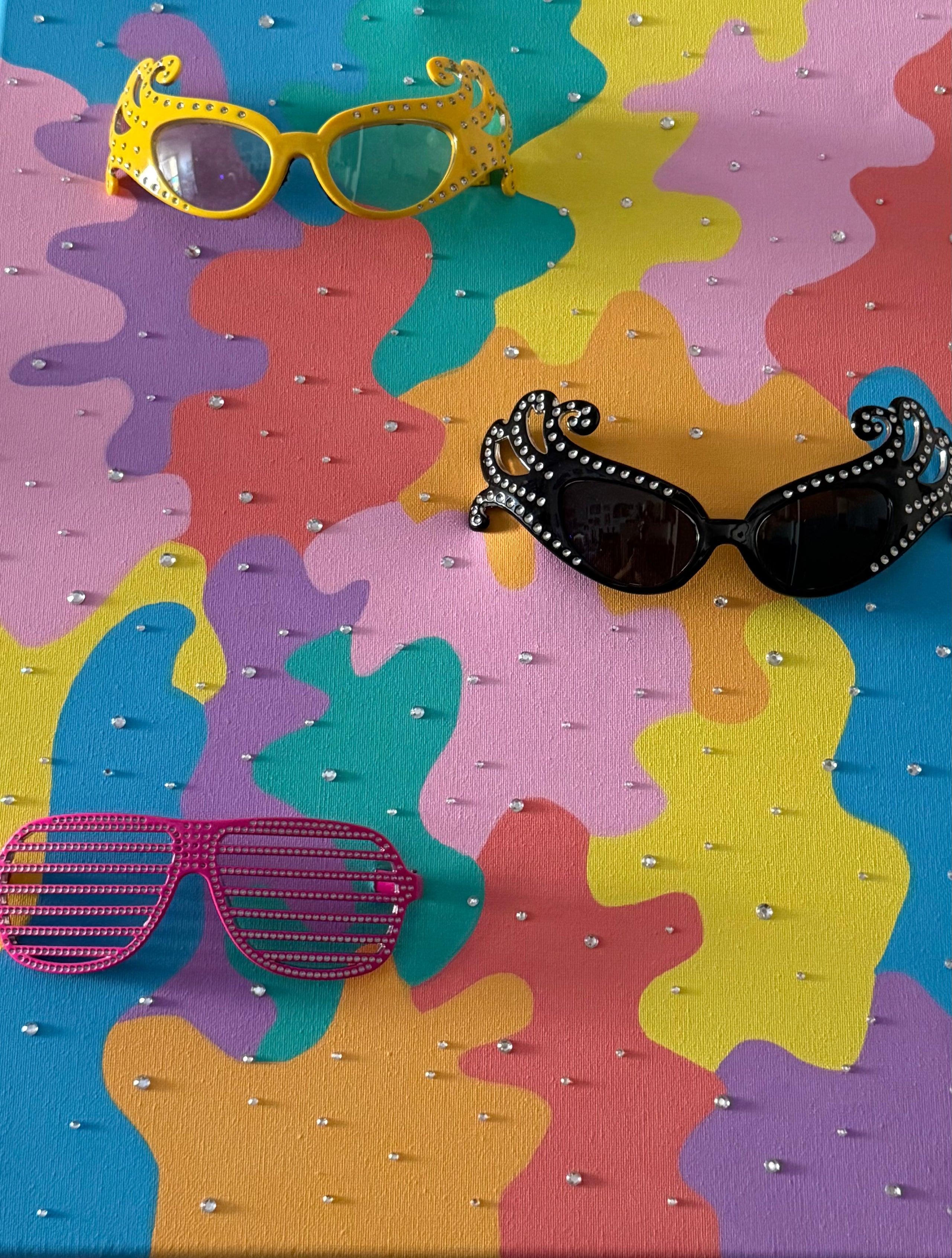 Lost My Sunnies... Glued Them To The Wall